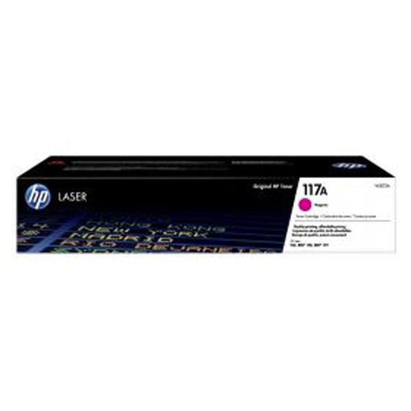 E-shop HP originál toner W2073A, magenta, 700str., HP 117A, HP Color Laser 150, MFP 178, MFP 179, O, purpurová