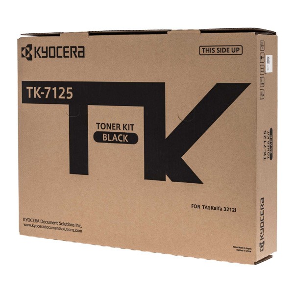 E-shop Kyocera originál toner 1T02V70NL0, black, 20000str., TK-7125, Kyocera TASKalfa 3212i, O, čierna