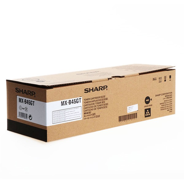 E-shop Sharp originál toner MX-B45GT, black, 30000str., Sharp MX-B350P, MX-B355W, MX-B450P, MX-B455W, O, čierna