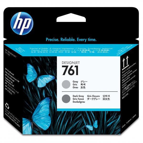 E-shop HP originál tlačová hlava CH647A, grey, HP 761, HP DesignJet T7100, šedá