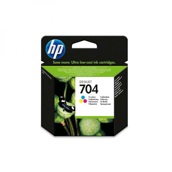 E-shop HP originál ink CN693AE, HP 704, color, 200str., 5,5 mlml, HP Deskjet 2060, farebná