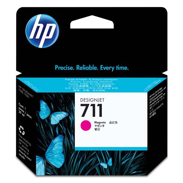 E-shop HP originál ink CZ131A, HP 711, magenta, 29ml, HP DesignJet T120, T520, purpurová
