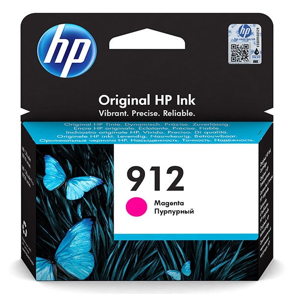 E-shop HP originál ink 3YL78AE, HP 912, magenta, 315str., high capacity, HP Officejet 8012, 8013, 8014, 8015 OJ Pro 8020, purpurová