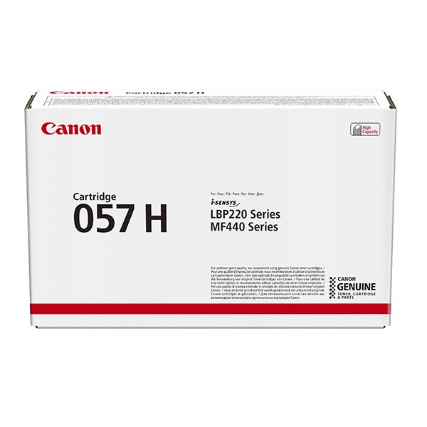 E-shop Canon originál toner 057H, black, 10000str., 3010C002, high capacity, Canon LBP228, LBP226, LBP223, MF449, MF446, MF445, MF443, O, čierna