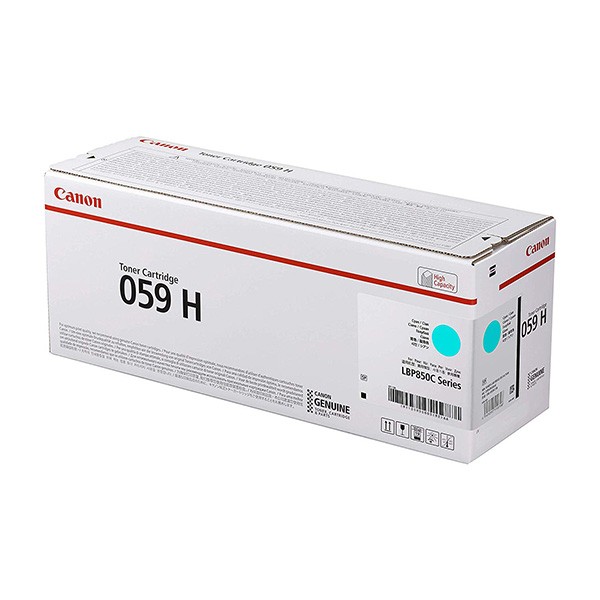 E-shop Canon originál toner 059HC, cyan, 13500str., 3626C001, high capacity, Canon LBP852Cx, O, azurová