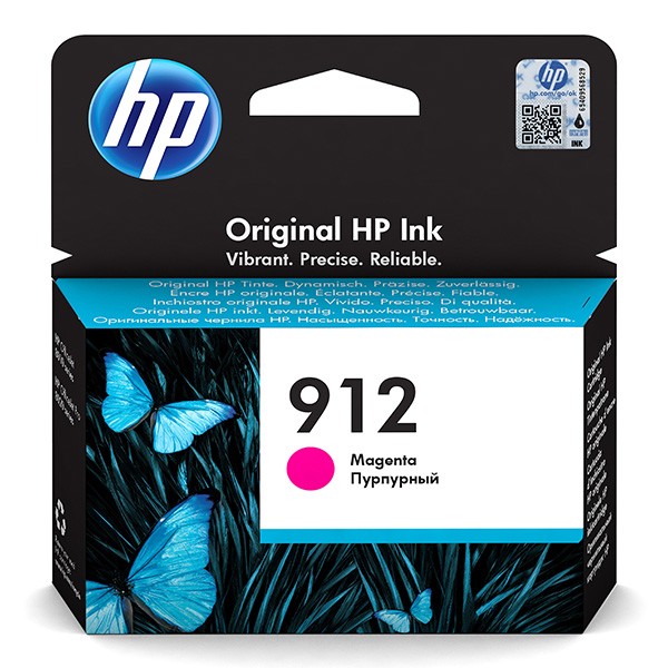 E-shop HP originál ink 3YL78AE#301, HP 912, magenta, blister, 315str., high capacity, HP Officejet 8012, 8013, 8014, 8015 OJ Pro 8020, purpurová