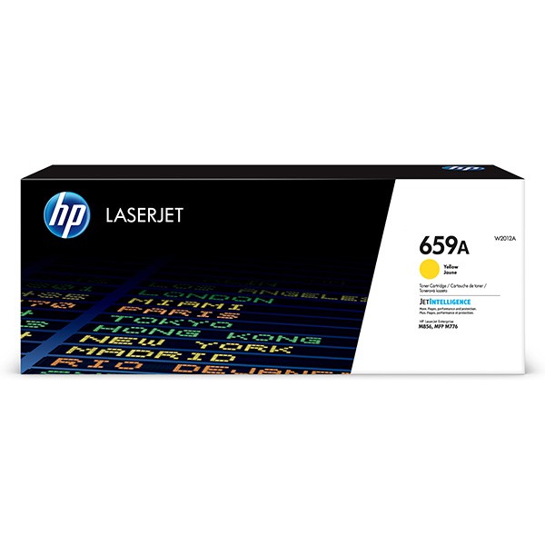 E-shop HP originál toner W2012A, yellow, 13000str., HP 659A, HP Color LaserJet Enterprise M856dn,M856x,Color Laser, O, žltá