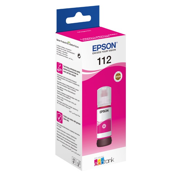 E-shop Epson originál ink C13T06C34A, magenta, 1ks, Epson L15150, L15160, purpurová