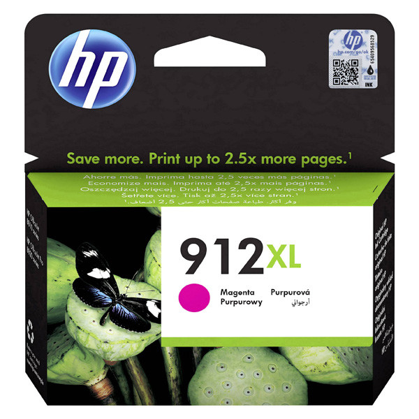 E-shop HP originál ink 3YL82AE#301, HP 912XL, magenta, blister, 825str., high capacity, HP Officejet 8012, 8013, 8014, 8015 OJ Pro 8020, purpurová