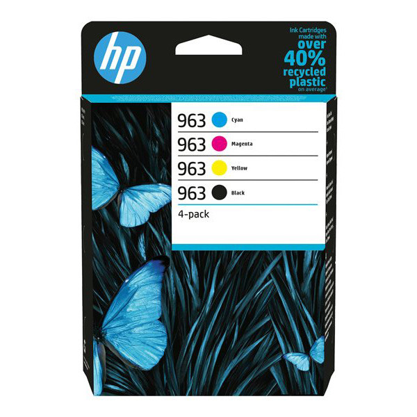 E-shop HP originál ink 6ZC70AE#301, HP 963, CMYK, blister, HP 4-pack Officejet Pro 9010, 9012, 9014, 9015, 9016, 9019