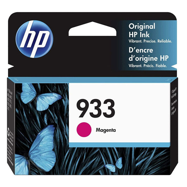 HP originál ink CN059AE, HP 933, magenta, HP Officejet 6100, 6600, 6700, 7110, 7610, 7510, purpurová