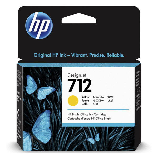 E-shop HP originál ink 3ED69A, HP 712, yellow, 29ml, HP DesignJet Studio, T210, T230, T250, T630, T650, žltá