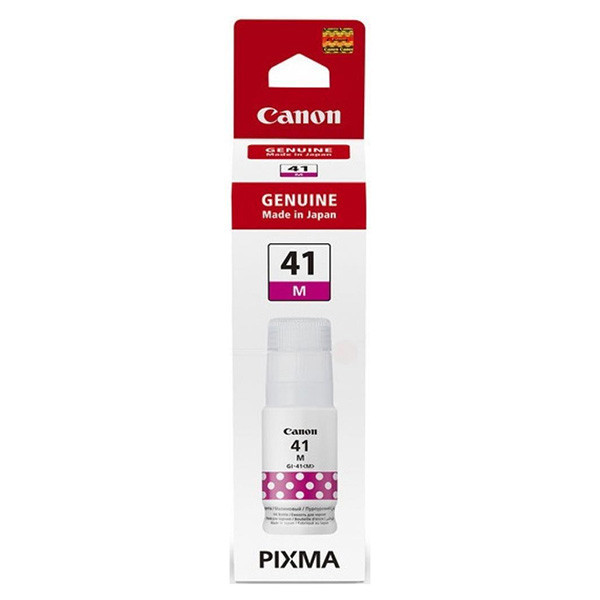 E-shop Canon originál ink 4544C001, magenta, 7700str., 70ml, GI-41 M, Canon PIXMA G1420, G2420, G2460, G3420, G3460, purpurová