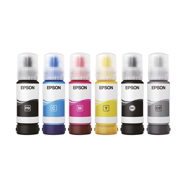 E-shop Epson originál ink C13T07D34A, magenta, Epson EcoTank L8160, L8180, purpurová
