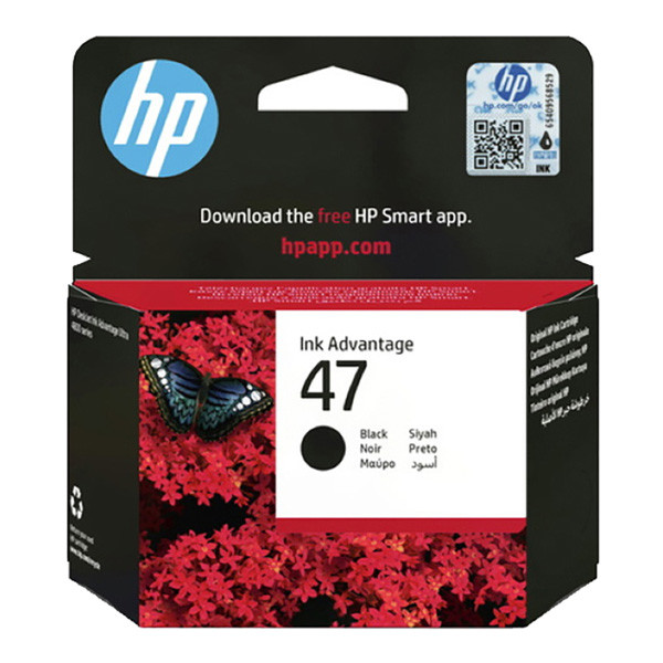 E-shop HP originál ink 6ZD21AE, HP 47, black, HP DeskJet Ink Advantage 4800, čierna