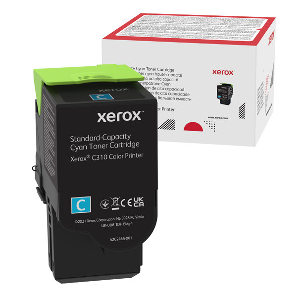 Xerox originál toner 006R04369, cyan, 5500str., Xerox C310, C315, O, azurová