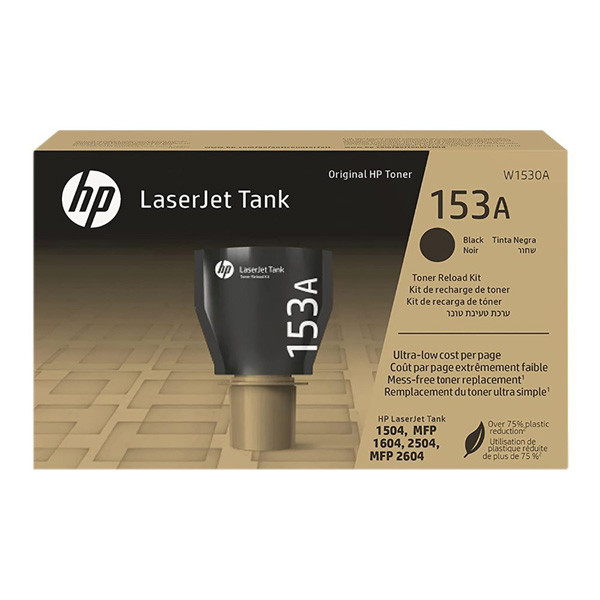 HP originál toner reload kit W1530A, black, 2500str., HP 153A, HP LaserJet Tank 1504, 2504, MFP 1604, MFP 2604, O, čierna