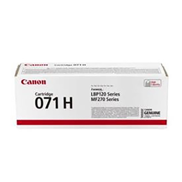 Canon originál toner 071H, black, 2500str., 5646C002, high capacity, Canon MF272dw, MF275dw, LBP122dw, O, čierna