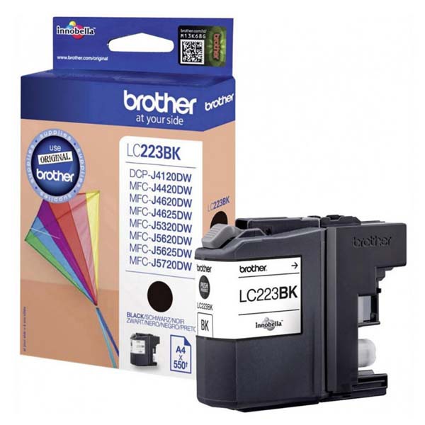 E-shop Brother originál ink LC-223BK, black, 600str., Brother MFC-J4420DW, MFC-J4620DW, MFC-J4120DW, MFC-J4625DW, čierna