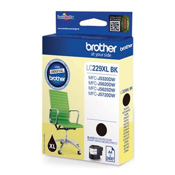 E-shop Brother originál ink LC-229XL, black, 2400str., Brother MFC-J5320DW, MFC-J5620DW, MFC-J5720DW, čierna