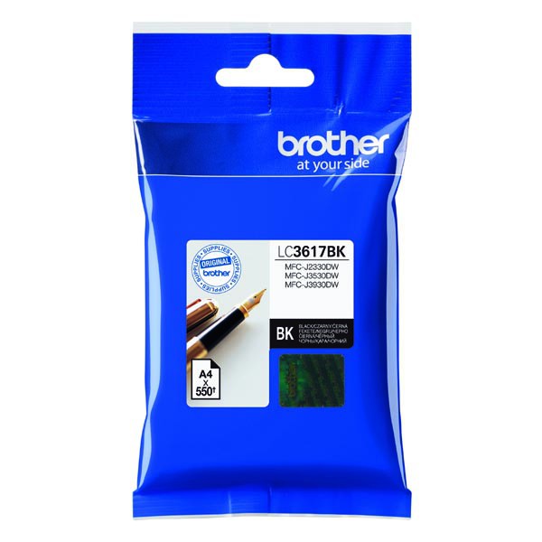 E-shop Brother originál ink LC-3617BK, black, 550str., 12,5ml, Brother MFCJ2330, 3530, 3930, čierna