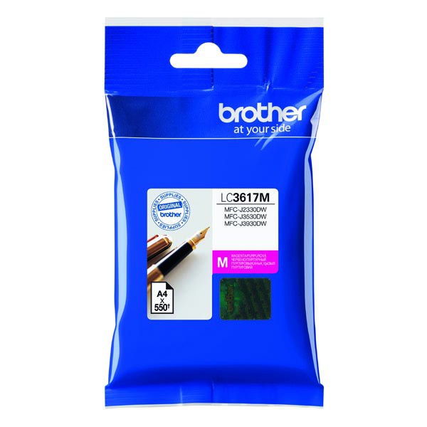 E-shop Brother originál ink LC-3617M, magenta, 550str., Brother MFCJ2330, 3530, 3930, purpurová