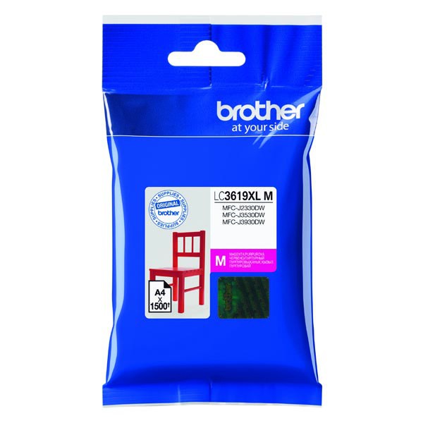 E-shop Brother originál ink LC-3619XLM, magenta, 1500str., Brother MFCJ2330, 3530, 3930, purpurová