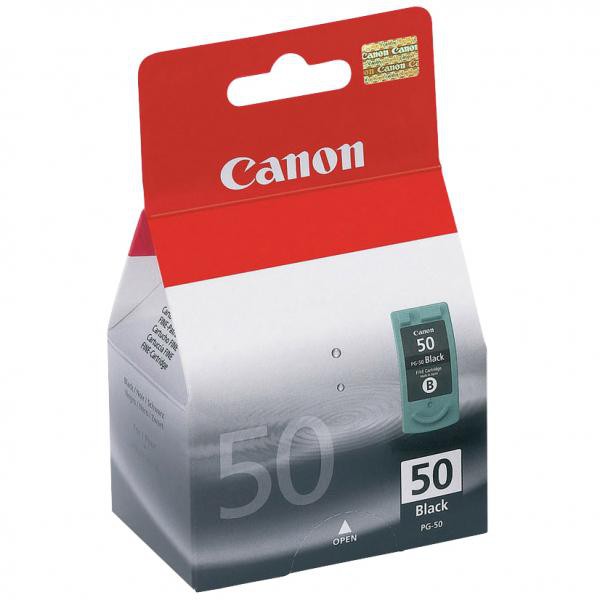 E-shop Canon originál ink PG50, black, 750str., 22ml, 0616B001, Canon iP2200, MP150, 170, 450, čierna