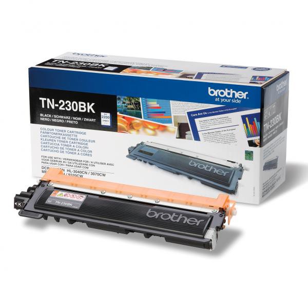 E-shop Brother originál toner TN230BK, black, 2200str., Brother HL-3040CN, 3070CW, DCP-9010CN, 9120CN, MFC-9320CW, O, čierna