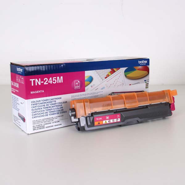 E-shop Brother originál toner TN245M, magenta, 2200str., Brother HL-3140CW, 3170CW, O, purpurová