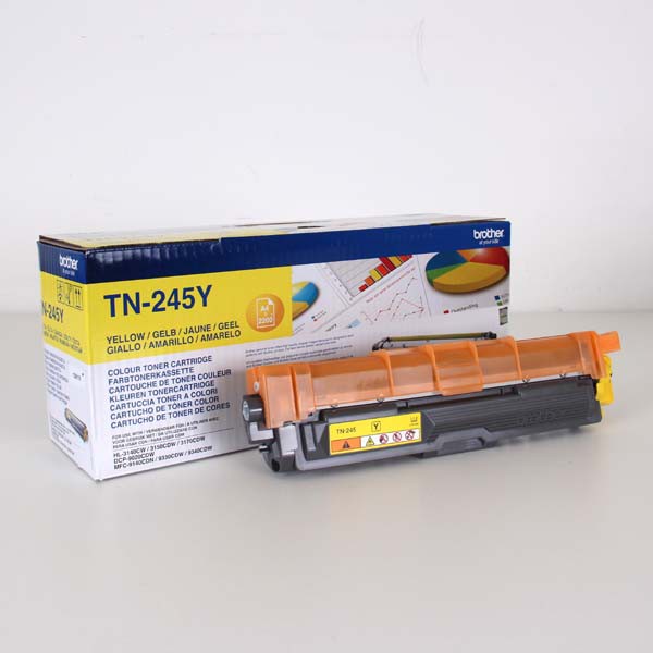 E-shop Brother originál toner TN245Y, yellow, 2200str., Brother HL-3140CW, 3170CW, O, žltá