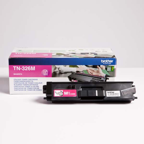 E-shop Brother originál toner TN-326M, magenta, 3500str., Brother HL-L8350CDW, DCP-L8400CDN, O, purpurová