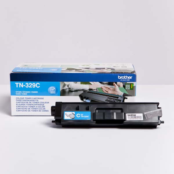 E-shop Brother originál toner TN-329C, cyan, 6000str., Brother HL-L8350CDW,HL-L9200CDWT, O, azurová