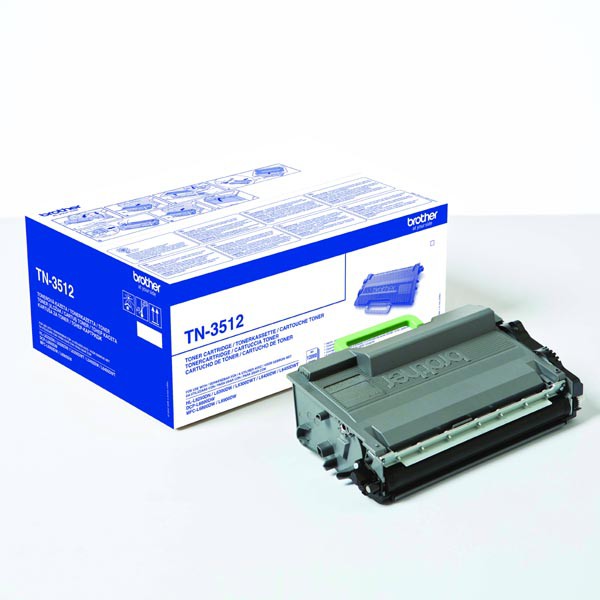 E-shop Brother originál toner TN3512, black, 12000str., Brother HL-L6400DW, O, čierna