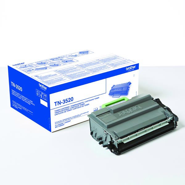 E-shop Brother originál toner TN3520, black, 20000str., Brother HL-L6400DW, O, čierna