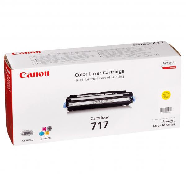 E-shop Canon originál toner CRG717, yellow, 4000str., 2575B002, Canon MF-8450, O, žltá