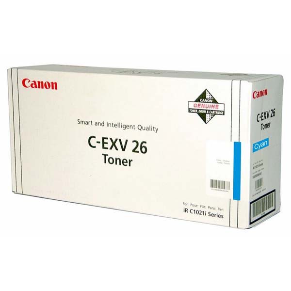 E-shop Canon originál toner CEXV26, cyan, 6000str., 1659B006, 1659B011, Canon iR-1021l, O, azurová