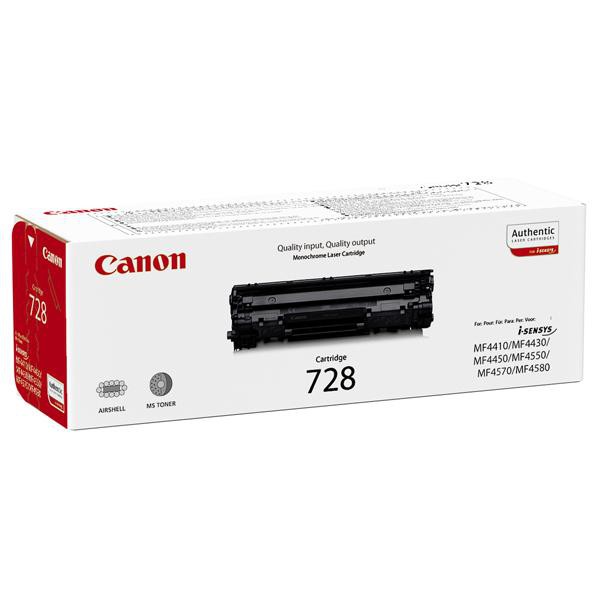 E-shop Canon originál toner CRG728, black, 2100str., 3500B002, Canon MF-4410, 4430, 4450, 4550, 4570, 4580, 4890, O, čierna