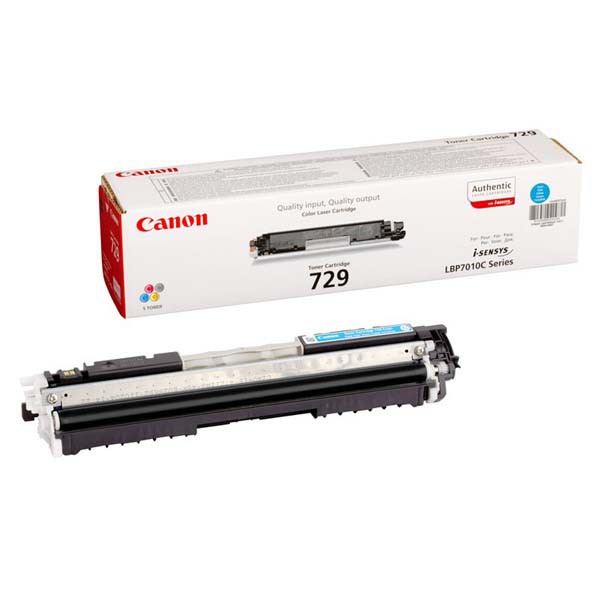 E-shop Canon originál toner CRG729, cyan, 1000str., 4369B002, Canon LBP-7010, 7018, O, azurová