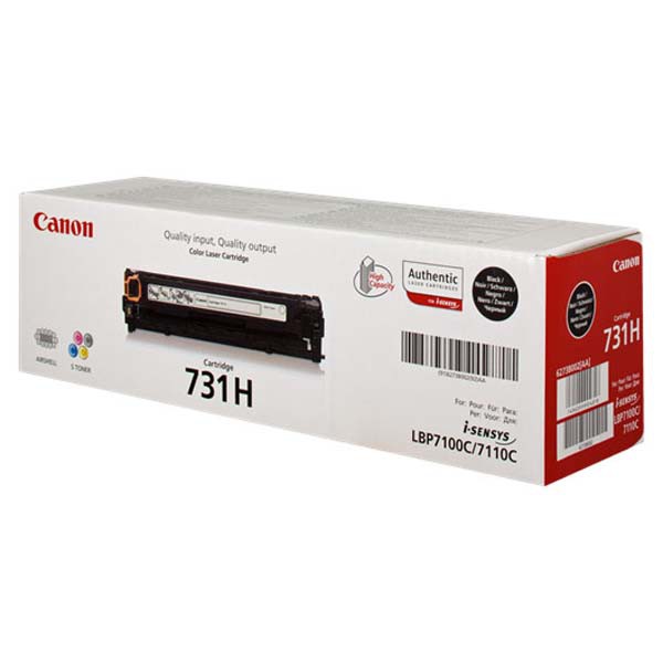 E-shop Canon originál toner CRG731H, black, 2400str., 6273B002, high capacity, Canon LBP-7100Cn, 7110Cw, MF 8280Cw, O, čierna