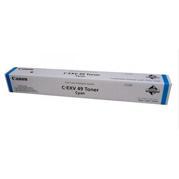 E-shop Canon originál toner CEXV49, cyan, 19000str., 8525b002, Canon iR ADV C3320,3325,3330, O, azurová