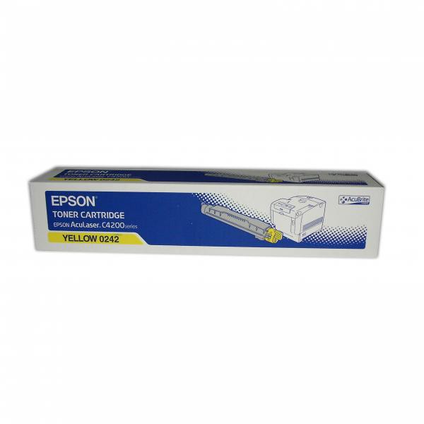 E-shop Epson originál toner C13S050242, yellow, 8500str., Epson AcuLaser C4200DN, 4200DNPC5, 4200DNPC6, 4200DTN, O, žltá