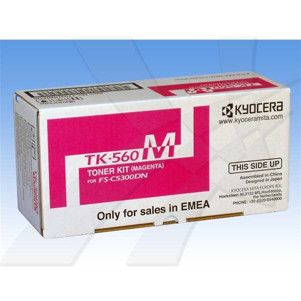 E-shop Kyocera originál toner TK560M, magenta, 10000str., 1T02HNBEU0, Kyocera FS-C 5300DN, O, purpurová