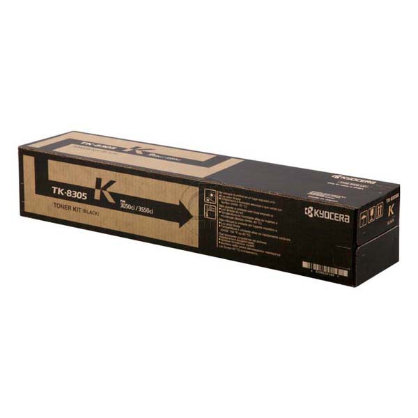 E-shop Kyocera originál toner TK8305K, black, 25000str., 1T02LK0NL0, Kyocera TASKalfa 3050ci,3051ci,3550ci,3551ci, O, čierna