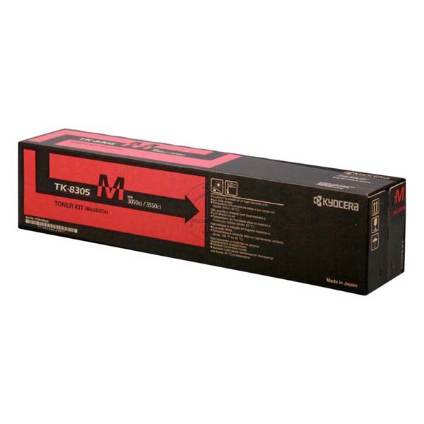 E-shop Kyocera originál toner TK8305M, magenta, 15000str., 1T02LKBNL0, Kyocera 3050Ci,3550Ci,3051ci, O, purpurová