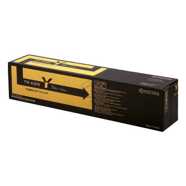 E-shop Kyocera originál toner TK8305Y, yellow, 15000str., 1T02LKANL0, Kyocera 3050Ci,3550Ci,3051ci, O, žltá