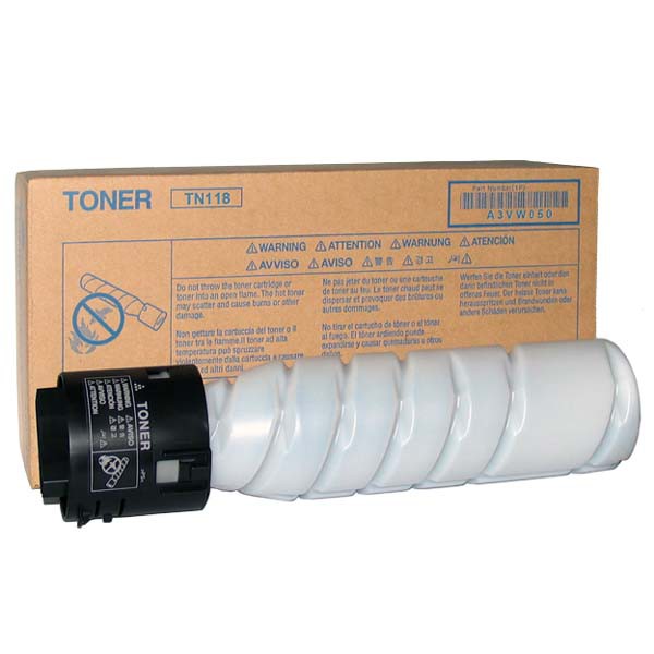 E-shop Konica Minolta originál toner TN118, black, 24000 (2x12000)str., A3VW050, Konica Minolta Bizhub 215, 226, 2x281,5g, O, čierna