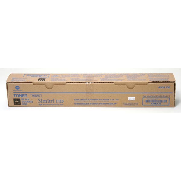 E-shop Konica Minolta originál toner TN321K, black, 27000str., A33K150, Konica Minolta Bizhub C224, C284, C364, O, čierna