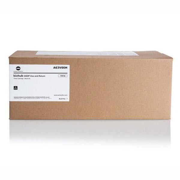 E-shop Konica Minolta originál toner A63V00H, black, 10000str., TNP-36, return, Konica Minolta Bizhub 3300P, 3301P, O, čierna