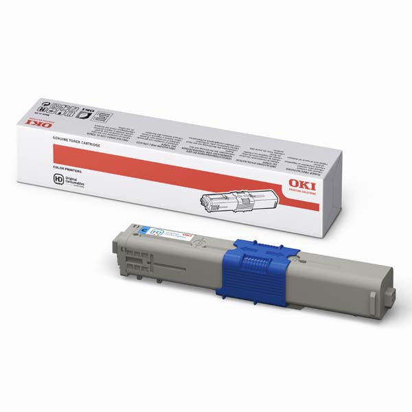 E-shop OKI originál toner 44469724, cyan, 5000str., OKI C510, 530, O, azurová